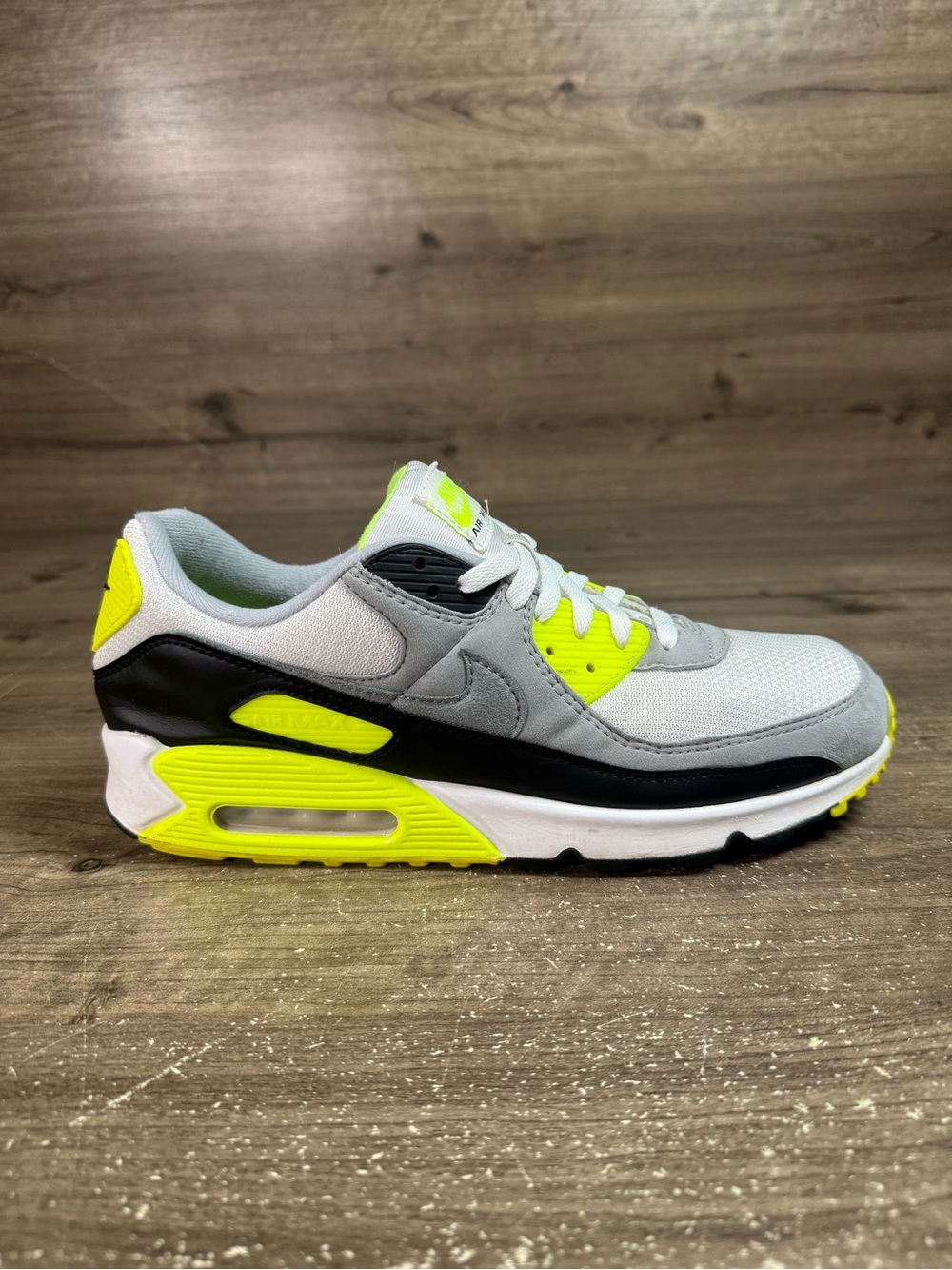 Nike Air Max 90 OG Volt 2020 Mens Size 13 CD0881-103 White Grey Neon 30th